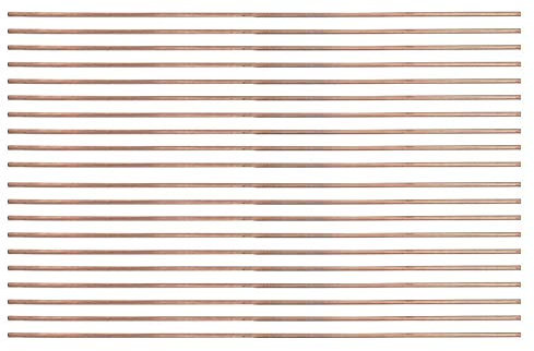 20Pcs 25cm Copper Welding Rod Low Temperature Round Welding Rod Welding Consumables for Air Conditioner RefrigeratorsIndustrial welding