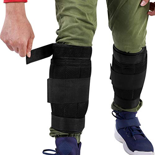 Kuuleyn Bandas de Tobillo para piernas con Peso, Banda de Tobillo con Peso Ajustable, Entrenamiento de Ejercicios para Entrenamiento Diario, Mallas para Correr con Peso