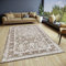 Hanse Home Aseno Teppich Orientalisch – Orient Läufer klassisch gewebt mit Bordüre Vintage-Look, leicht Glänzend Flachgewebe für Schlafzimmer, Esszimmer, Wohnzimmer, Flur – Braun, 120x180cm