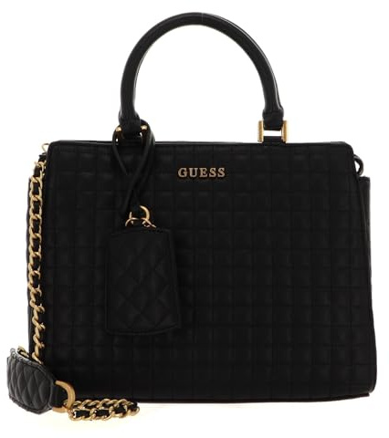 Guess Tia Luxury Satchel Black