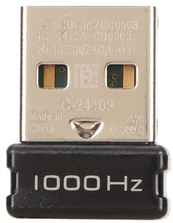 Adaptador de Receptor de Mouse USB, Reemplazo de Receptor de Mouse USB Plug and Play Adaptador de Receptor de Mouse Inalámbrico 2.4G para Logitech G700 G700S