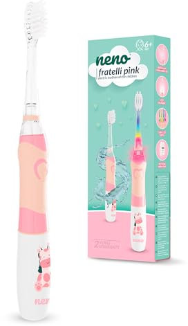 Neno Fratelli Pink - spazzolino elettrico per bambini