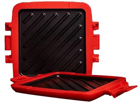 Marran Microwave Toastie Maker,Toastie Maker Microwave,Microwave Toaster Sandwich Maker,Microwave Toastie Sandwich Maker Red