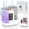 Nettoyeur Pinceau Maquillage Électrique avec Sécheur, 3 en 1 Machine de Nettoyage Automatique Pinceaux Maquillage, Lave Pinceaux Maquillage Électrique pour Plupart des Pinceaux