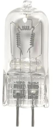UGEFKMQ Cápsula Transparente Lámparas G6.35 230V 600W GBombillas Halógena 100W GY6.35 Bi-Pin Base Lámpara De Trabajo Tipo Máquina Blanco Cálido 200W