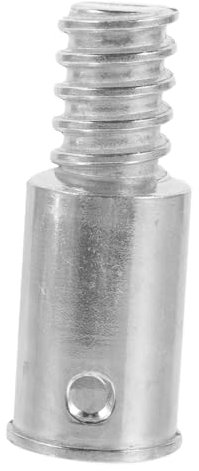 WATIIFUFU Aluminiumlegierung Zuverlässige Installation mit 25mm Innendurchmesser und Außengewinde Gewindehülsen und Rutschfest für Besenstiel für Verschiedene Gelegenheiten