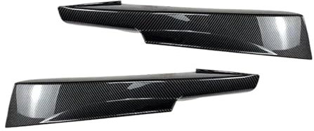 Frontspoiler Lippe Für B&MW 3 Serie E90 E91 Sport Für Pre-LCI 2009-2012 320i 330i Body Kits Auto Vordere Stoßstange Lip Spoiler Diffusor Splitter(Carbon Look A)