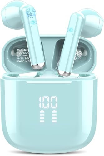 Ecouteur Traducteur Instantané, Bluetooth 5.4 Ecouteurs sans Fil AI Traduction Vocale Instantanée, 164 Langues et 7 Modes de Traduction, ENC Réduction Antibruit Mic Casque pour Voyage/Affaires/Études