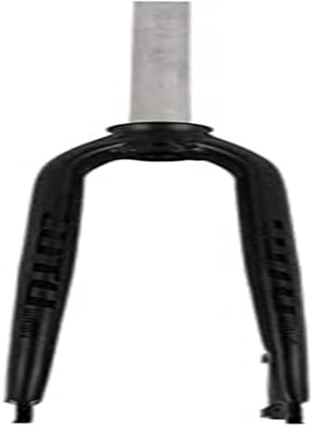 LQVAIPT Forcella MTB rigida in lega di alluminio da 1 a 1 8 26 27,5 29 con freno a disco, forcella per bicicletta 28,6 mm, tubo dritto senza filettatura, forcella anteriore ultraleggera per MTB A(A