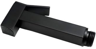 Miscelatore for acqua calda e fredda Black Gold, doccetta for bidet, doccetta portatile for bagno Shattaf, con rubinetto(Sprayer only Black)