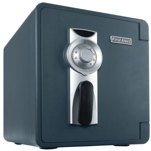 FIRST ALERT 2087F .94 Cubic-FT 2087F Waterproof FIRE Safe with Combination Lock