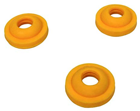100 Pack - Platinum Brick Plug Sealing Washers for Cavity Drain Membrane Fixing Plugs 10mm Bag/100