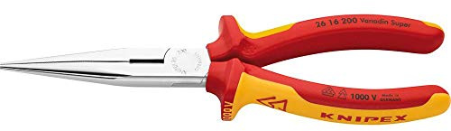 KNIPEX-WERK Telefonzange, L 200, gerade, VDE, 1000V