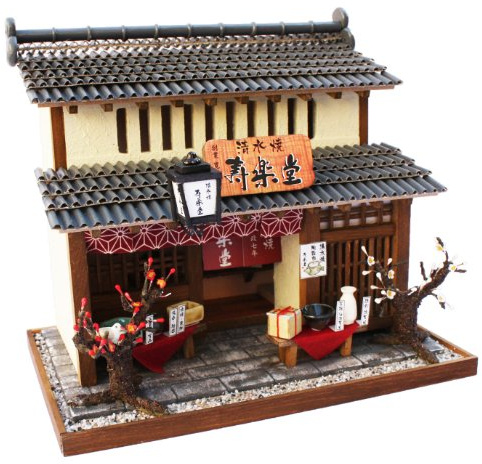 Billy handmade Dollhouse Kit Kyoto series Kyomachiya Kit II pottery shop 8504 (japan import) by Billy