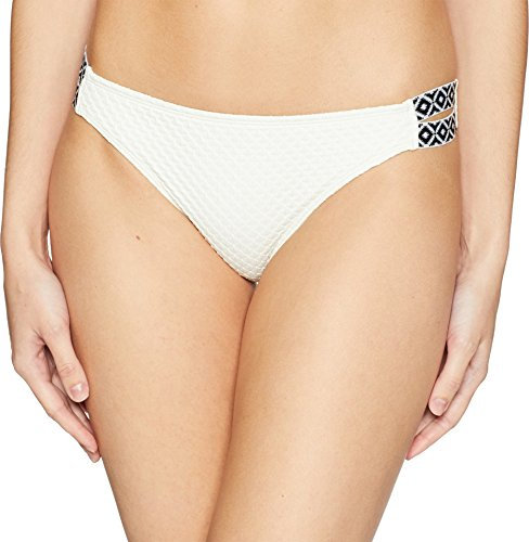 Roxy Damen Western Escape Scooter Bottom Bikini-Unterteile, Marshmallow, Medium