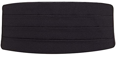 Tuxedo Park Satin Cummerbund (Adult, Black)