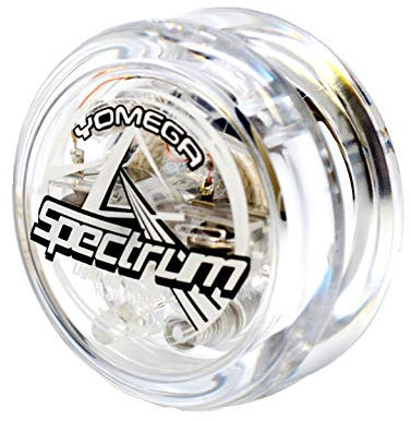 Yomega Spectrum beleuchtet den Fireball-Transaxle YoYo mit LED-Leuchten für mittlere, fortgeschrittene und Profi Level Seitentrickspiele + zusätzliche 2 Seiten