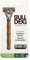 Bulldog Rasoio Original Bamboo - Confezione Con Rasoio Per Uomo Con Manico + 2 Ricariche, Verde