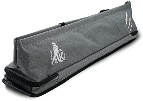 KONLLEN 3x4 4x5 Oxford Cloth Billard-Hüllen Prairie Pool Queue Case Tragetasche mit hoher Kapazität