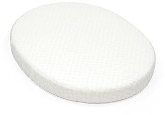 Sábana Ajustable Stokke Sleepi Mini, Fans Grey - Sábanas Suaves para Dulces sueños - Hecha para el Colchón Ovalado Sleepi Mini - Segura, estilosa y Lavable - 100% percal de algodón Fino