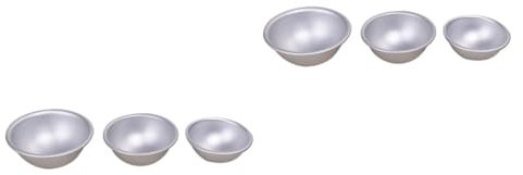 Garneck 12 Stk Formen von Badebomben Formen für Badebomben selber machen Formformen für Badebomben Badebomben-Formbausatz Cupcake Corer Kolben Badeformen Badebombenform aus Metall