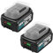 2X 5.0Ah Ersatzakku für Bosch 18V GBA, 18V 5000mAh Akku Kompatibel mit Bosch GWX/GDS/GSB/GFR/GBH