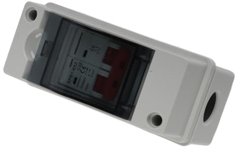 TOPINCN Interrupteur de Séparateur Solaire PV Solar, Technologie Fiable et Fonction de Protection contre le Tonnerre pour les Tableaux Photovoltaïques, Tension Maximale de 500 V (32A)
