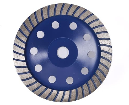Diagau Diamanttechnik Turbosegment Diamantschleiftopf, 230mm Durchmesser, 22,23mm Aufnahme, für Betonschleifen, Doppelsegment Ausführung