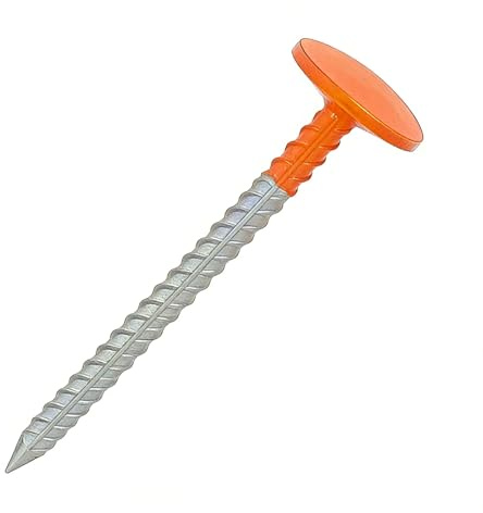 Segnalibri Topografici - 30 cm ad alta visibilità e resistente, delimitatore arancione brillante | adatto per bordi, , bordi paesaggistici, sportivi all'aperto e Agrimensur