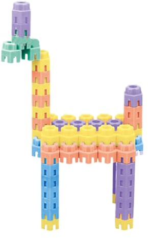 Bausteine Set - Sechseckig | Lernspielzeug | Hexagon Connecting Building Block Toys | Montage Spielzeug | Für Kinder ab 3 Jahren Mädchen | Bunte Steckbausteine Konstruktionsspielzeug 100 Stück