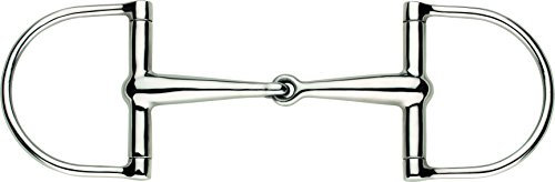 Sprenger 4091513556 D-Ring Gebiss Edelstahl Rostfrei, 56