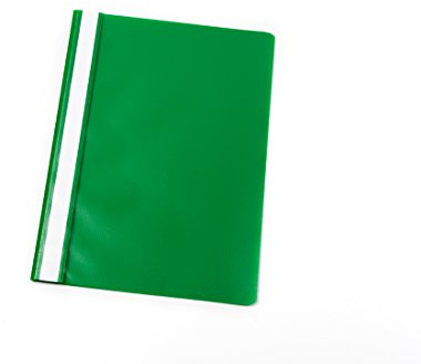 100 Schnellhefter DIN A5 / PP/Farbe: grün