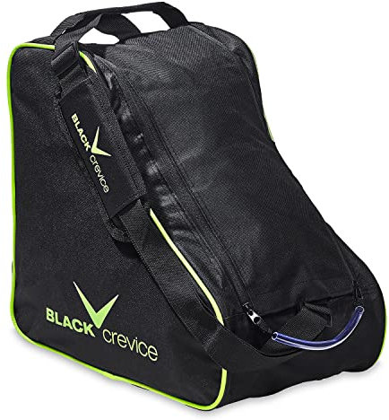 Black Crevice Langlaufschuh Tasche, schwarz/gelb