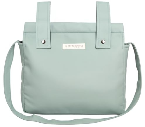 MIMUSELINA Borsa Passeggino Universale e Cambio Bambino | Borsa Fasciatoio Neonato con Ampia Capacità e Scomparti Interni | Organizer Maternità Elegante e Pratico | Realizzato in Spagna