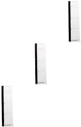 EXCEART Notiztafel Anzeigen 3st Zettelhalter Überwachen Memoboard Überwachen Computer-memo-board Computer-nachrichtenbrett Monitor Bildschirm Monitor-Seitenwand