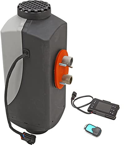 QWBDNMQP 5 kW 12 V Luft-Diesel-Heizgerät mit Fernbedienung, LCD-Display und 10-l-Tank für Autos, LKWs, Busse usw.