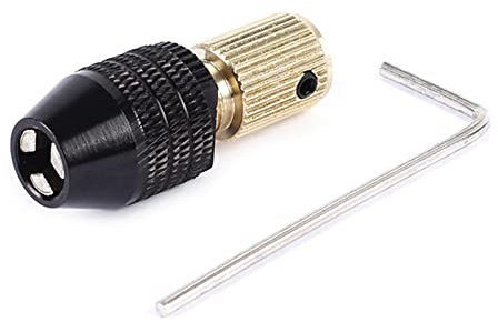 Portabrocas pequeño multifunción de 0,3 a 3,4 mm, accesorios de eje eléctrico, portabrocas adaptador para herramienta giratoria