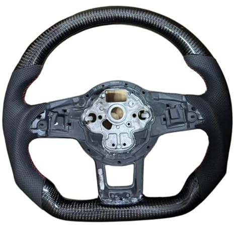 Kompatibel Mit VW Für Golf MK7 7.5 Für GTI Für GTD Für GTE R 2013-2018 2019 2020 Für Polo Für GTI Für Passat Für Tiguan Auto-Sportlenkrad Sportlenkräder(Black,Size 1)