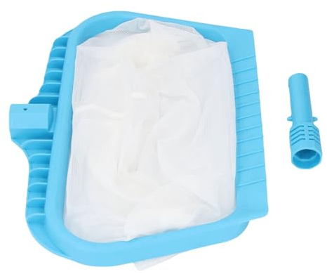Tomantery Red de Espumadera Profesional para Piscinas, Rastrillo de Hojas Eficiente para Piscinas y Materiales Más Ligeros y Duraderos, Uso Directo