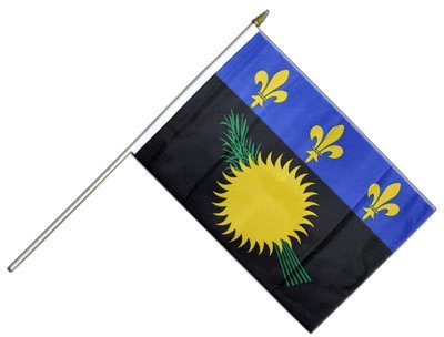 Digni® Drapeau France Guadeloupe sur hampe