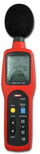 UNI-T MIE0129/UT352 Schallpegelmessgerät mit Beleuchtetem LCD Display