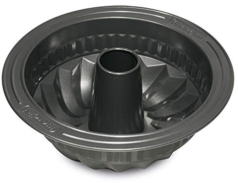 Guardini Elite, Stampo Budino con cono 23cm, Acciaio elevato spessore con rivestimento antiaderente performante, Colore grigio