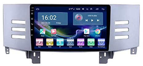 Android 10 Sistema de navegación multimedia para coche, reproductor GPS para Toyota Reiz Mark X 2006-2009, radio estéreo, con cámara de marcha atrás,4g+wifi 2g+32g