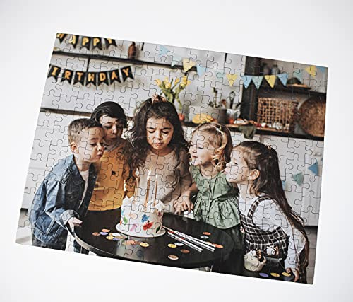 Personalisiertes individuelles Puzzle - 200 Teile Fotopuzzle - Machen Sie Ihr eigenes mit Ihrem Bild, personalisierte Box - Wählen Sie 1000/500/400/200 Teile