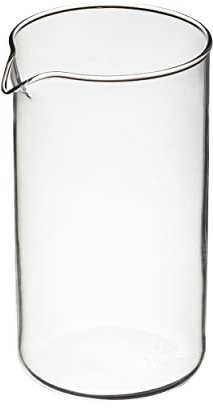 La Cafetière Replacement Glass Beaker for French Press Coffee Makers,1 liters, Transparent, LCB8CUP