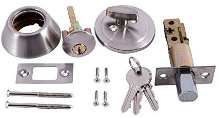 Lisher Aluminum Alloy Door Lock Frame Auxiliary Lock Unilateral Force Lock 101