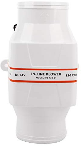 Marine Bilge Air Blower, 3 Zoll In-Line Marine Bilge Air Blower Mute Starker Lüfter für Yachtboot RV für Marine Bilge Air Blower Inline Air Blower Air Blower Fan 3in Air Blower