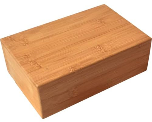Hrippy Bambus Yoga Blöcke Ziegel Holz Bambus Yoga Block Gymnastik Training Ziegel Pilates Keil Für Sport Übung Workout Fitness