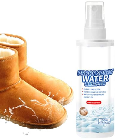 Spray impermeable para zapatos, protección contra el agua y las manchas para zapatos, protección impermeable para zapatos y botas, herramientas impermeables para zapatos nanotecnológicos para diez