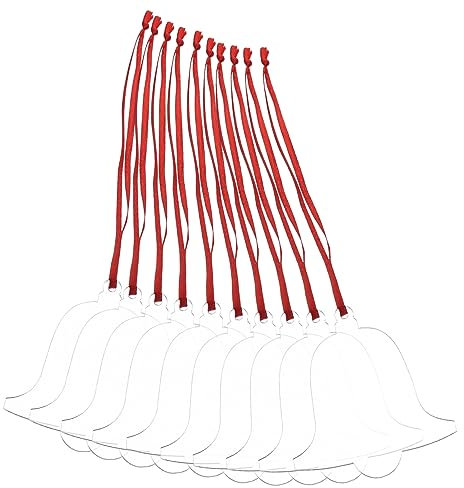 HOODANCOS 10stücke Weihnachtsbaumanhänger Aus Acryl Mit Sublimationsmotiven Zum Aufhängen An Weihnachtsbaum Wand Tür Oder Fenster Für Weihnachtsdekoration Und Feiern